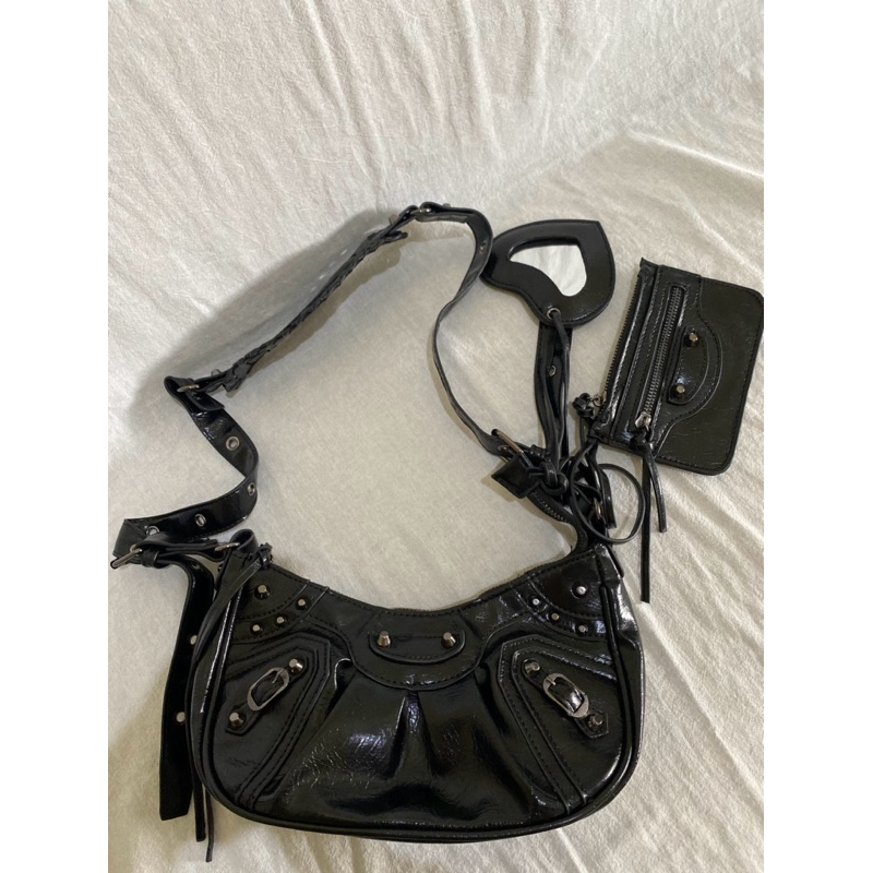 TAS BALENCIAGAA* LE CAGOLE SMALL SHOULDER BAG PRELOVED