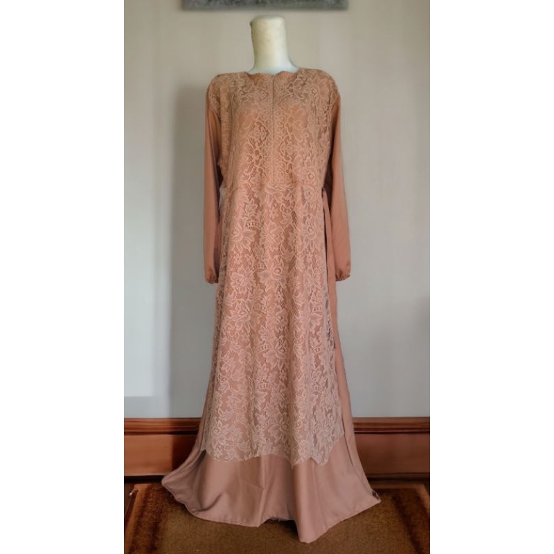 Gamis//gamis brukat//gamis terbaru 2024 lebaran wanita import//gamis lebaran 2024 model gamis terbar