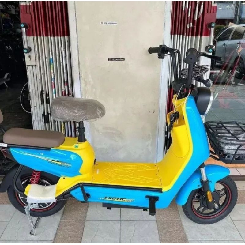 Sepeda Listrik Dewasa Sepeda Motor Listrik 48V 12Ah Sepeda Listrik Terbaru