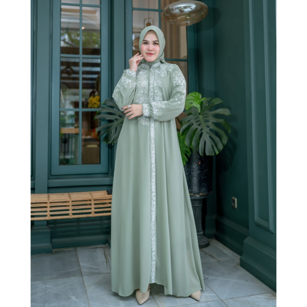 GAMIS CERUTY BABYDOLL IMPORT PREMIUM ( FREE HIJAB )