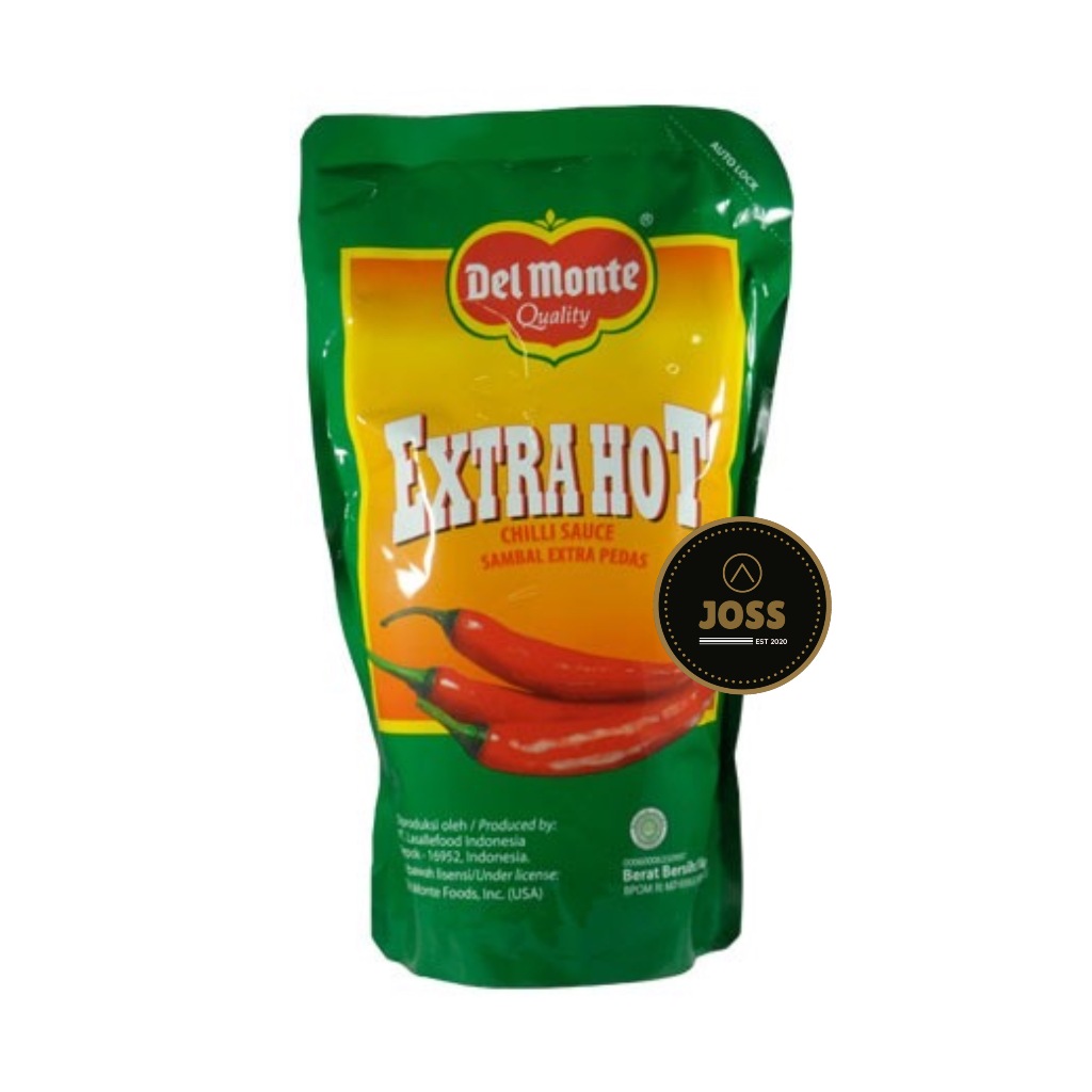 

[KHUSUS INSTAN] DELMONTE Saus Sambal Extra Hot Pouch 1kg