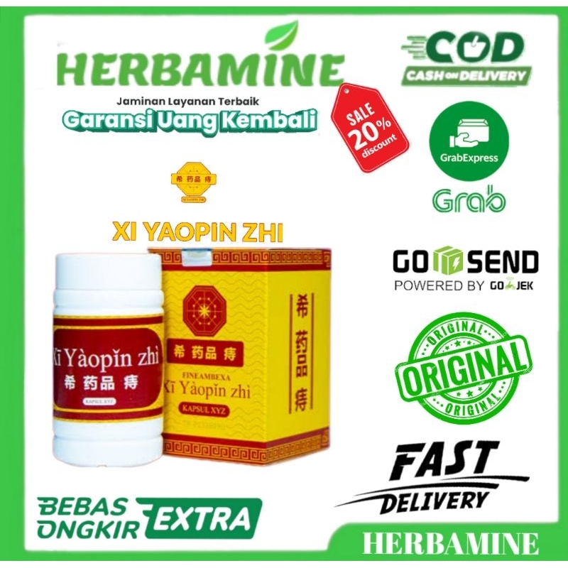 Xi Yaopin Zhi Obat Wasir Ambeien Herbal Tradisional Asli 100%