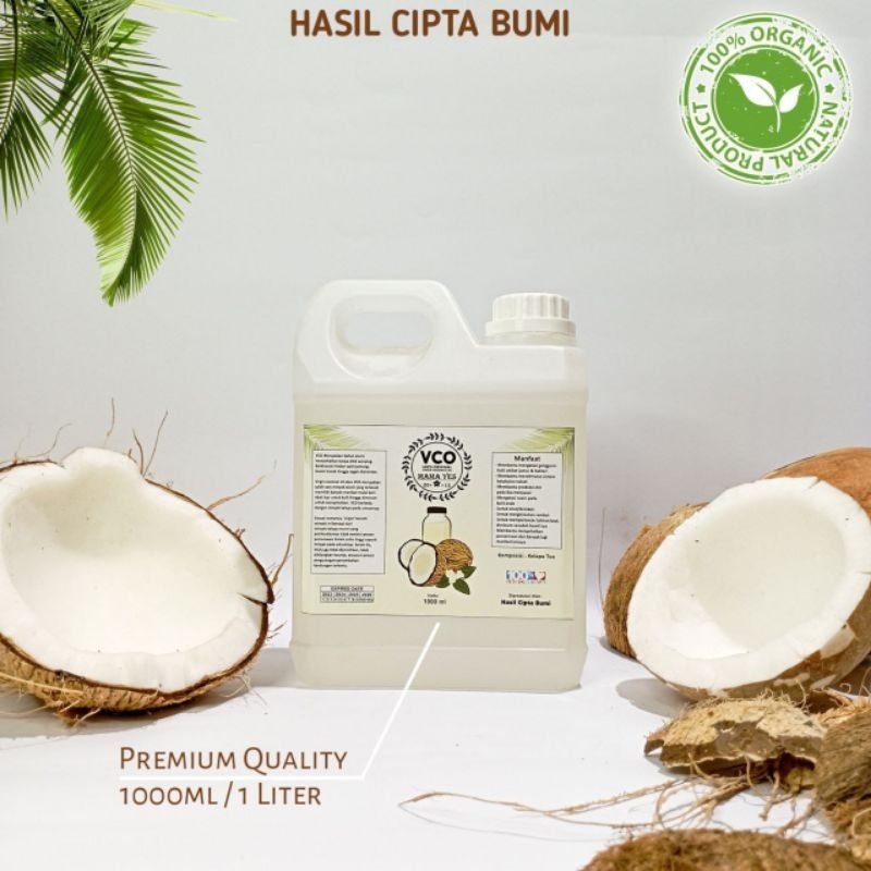

Hasil Cipta Bumi Cold Press Extra Virgin Coconut Oil 500 ml