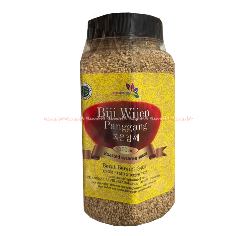 

Biji Wijen Panggang 340gr Roasted Sesame Seeds Kemasan Botol Superfood