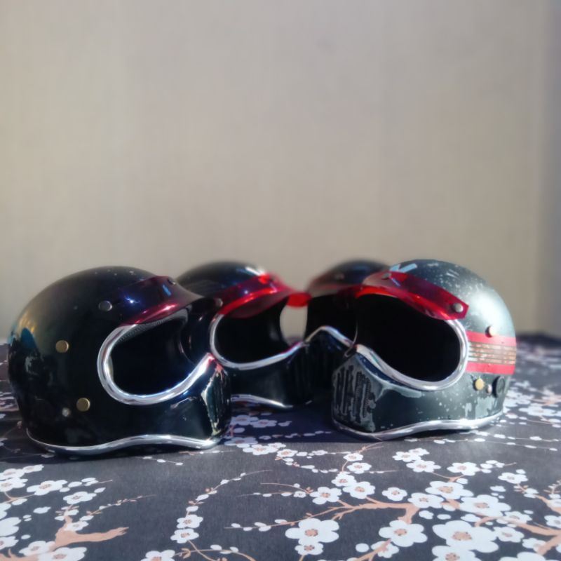 HELM CAKIL jadul vintage original DMI VIGANO segilima/cakil babi