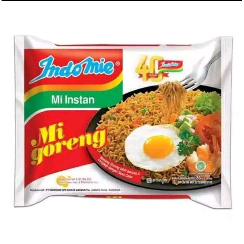 

Indomie Goreng 85 gr