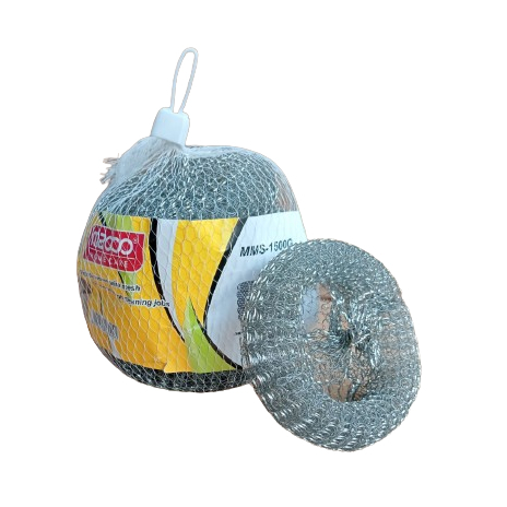 Sabut Kawat Stainless isi 5 / Spon Kawat Besi Gosok Panci / Spon Kawat Cuci Piring Isi 5 Pcs