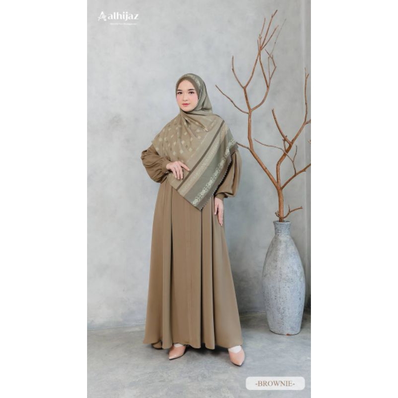 Gamis Zahira Set Scraft by Al Hijaz//Gamis only & set Scraft al hijaz