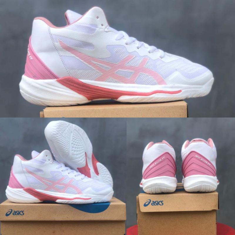 sepatu voli asics sky elite women. sepatu olahraga voli wanita