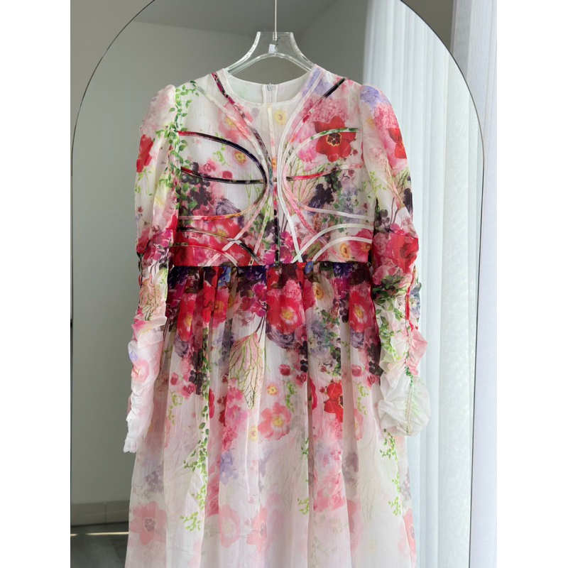 Vivorie Premium GM 929 dress bunga