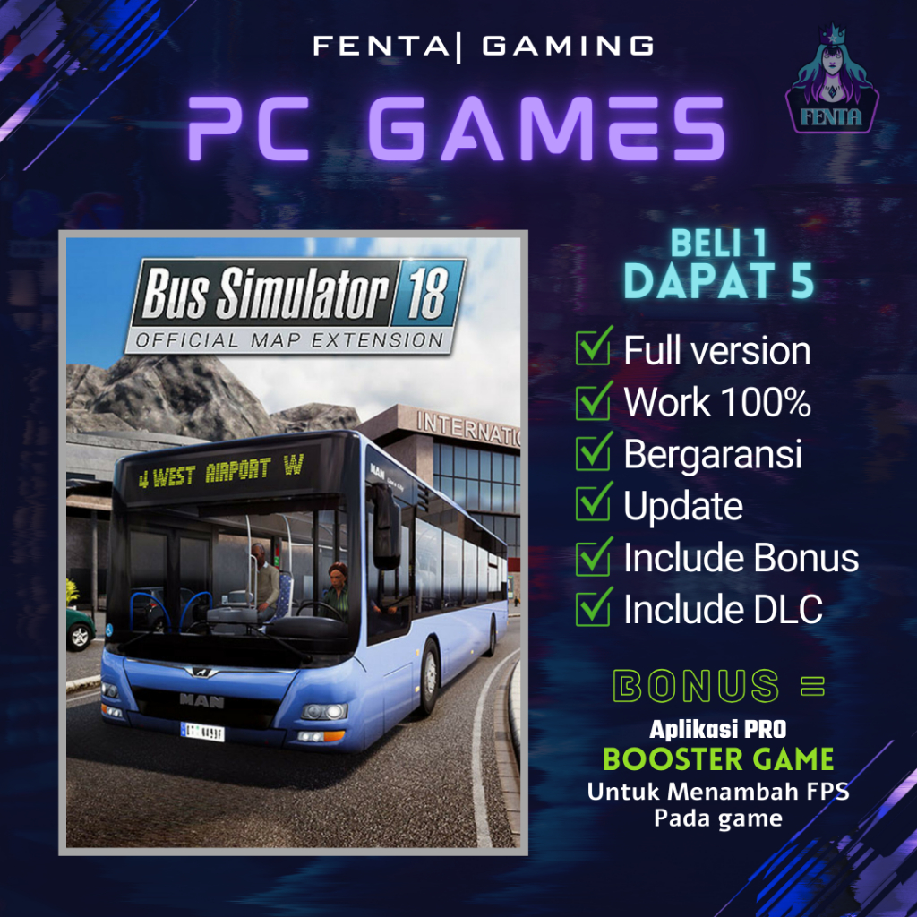 BUS SIMULATOR 18 - GAME PC - GAME LAPTOP