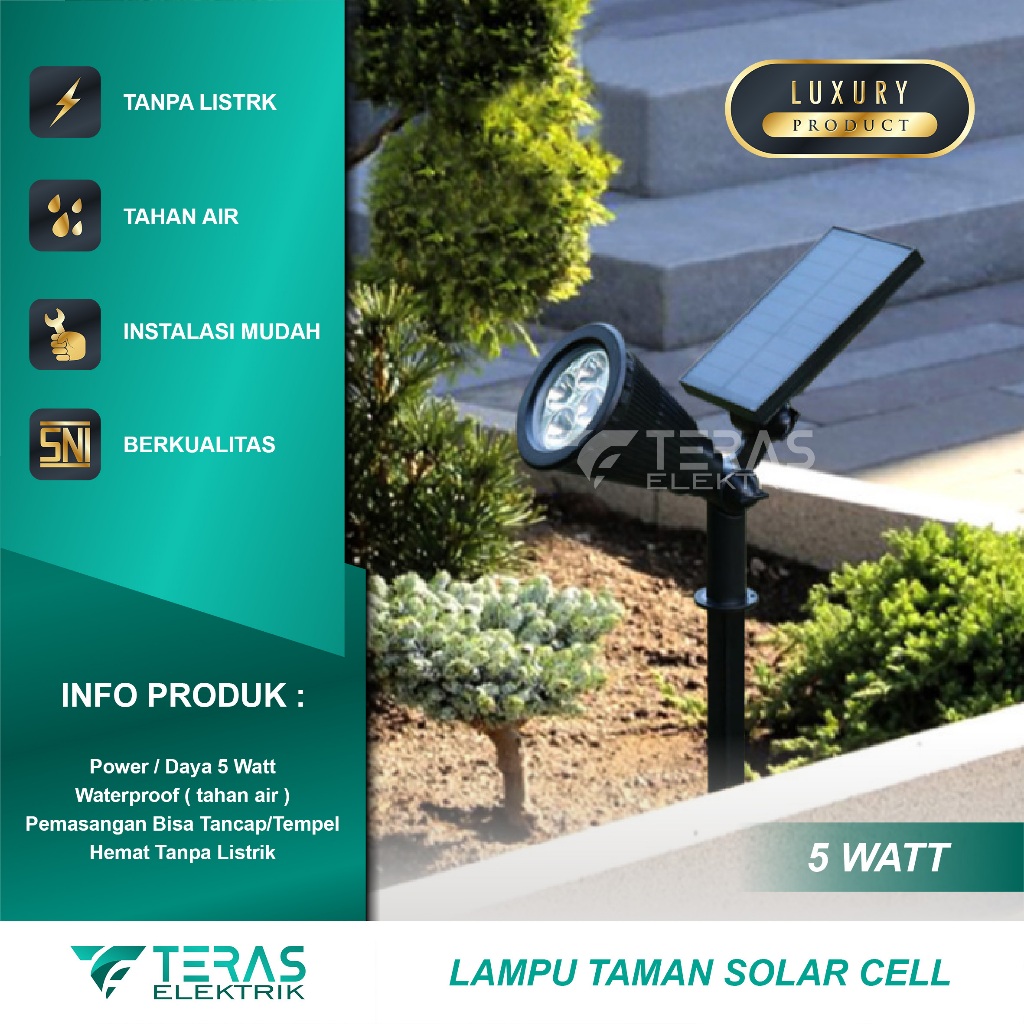 lampu sorot taman solar cell tenaga surya lampu sorot outdoor solar