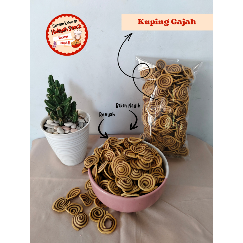 

PROMO!!! Kuping Gajah Kuning Mini1kg , enak tidak alotTERMURAH
