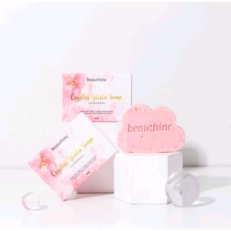 BEAUTHINC CRYSTAL GLUTA SOAP 60gr