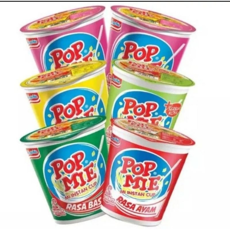 

Pop mie goreng kuah mie instant cup 75gr