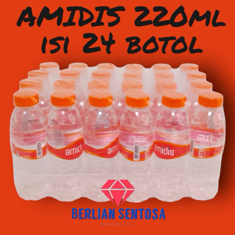 

Amidis 220ml botol air amidis 220ml DUS