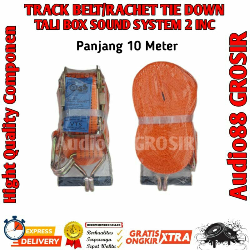 TRACK BELT/TREK BEL/TALI BOX SOUND SYSTEM 10 METER 2 IN