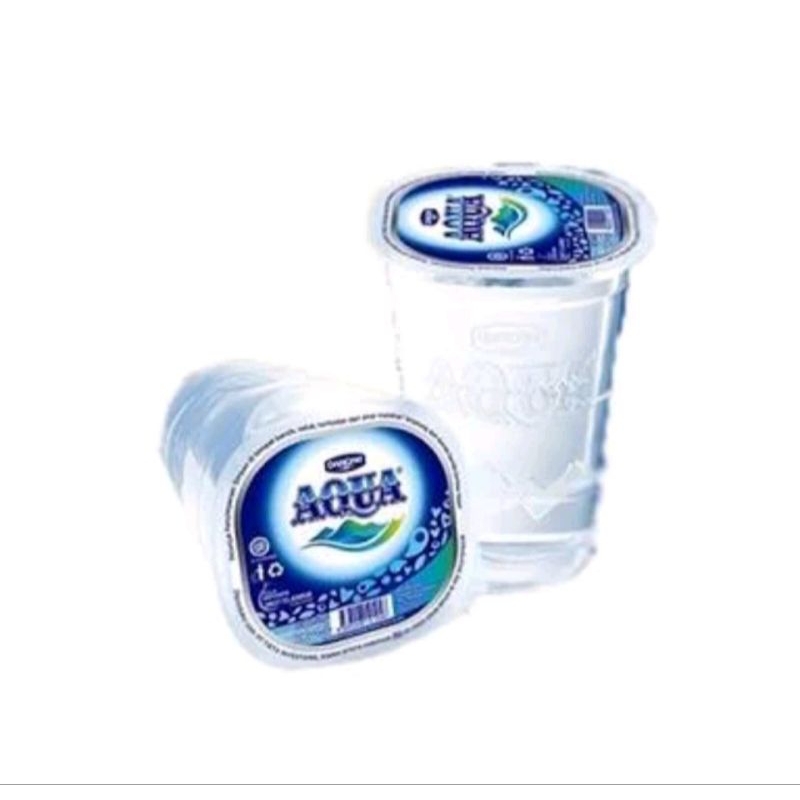 

AIR MINERAL AQUA GELAS 220 ML SATU DUS ISI 48 PCS