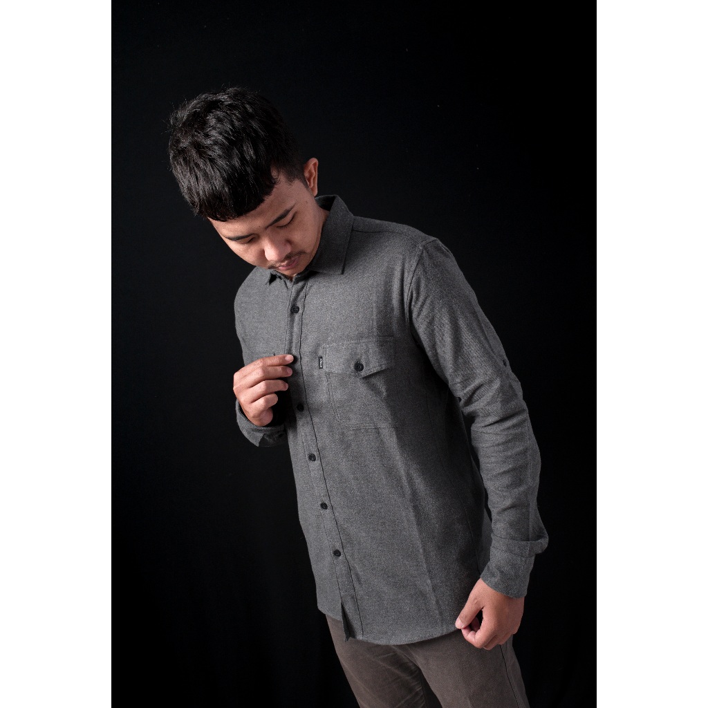 Ecordie " GIMME " Kemeja Flanel