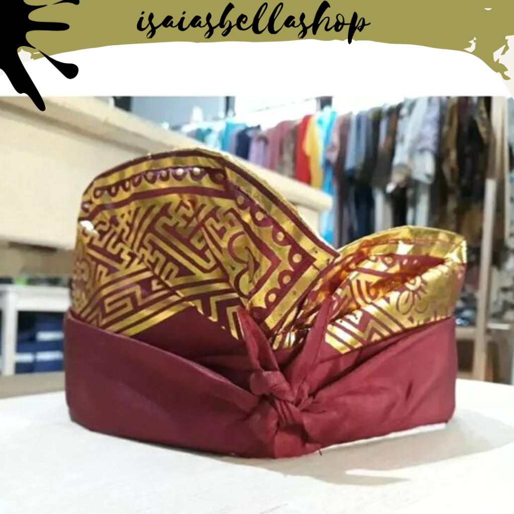 Udeng Pencak Silat Udeng Bali Udeng Seni Ikat Kepala Setengah Jadi Termurah Bisa Cod||