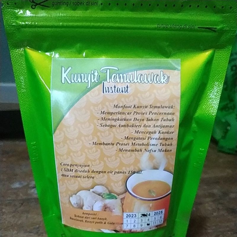

kunyit temulawak instan