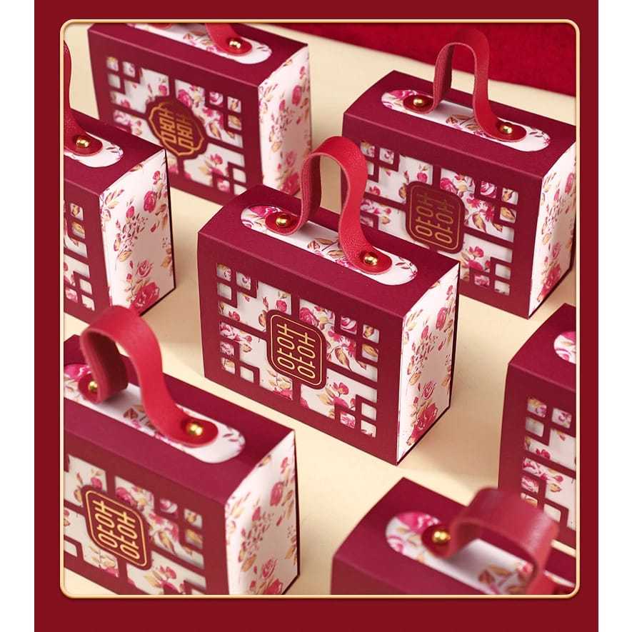 

Kotak souvenir wedding - kotak tenteng gift box - box hampers sanjit teapai - candy box kotak permen shuangxi
