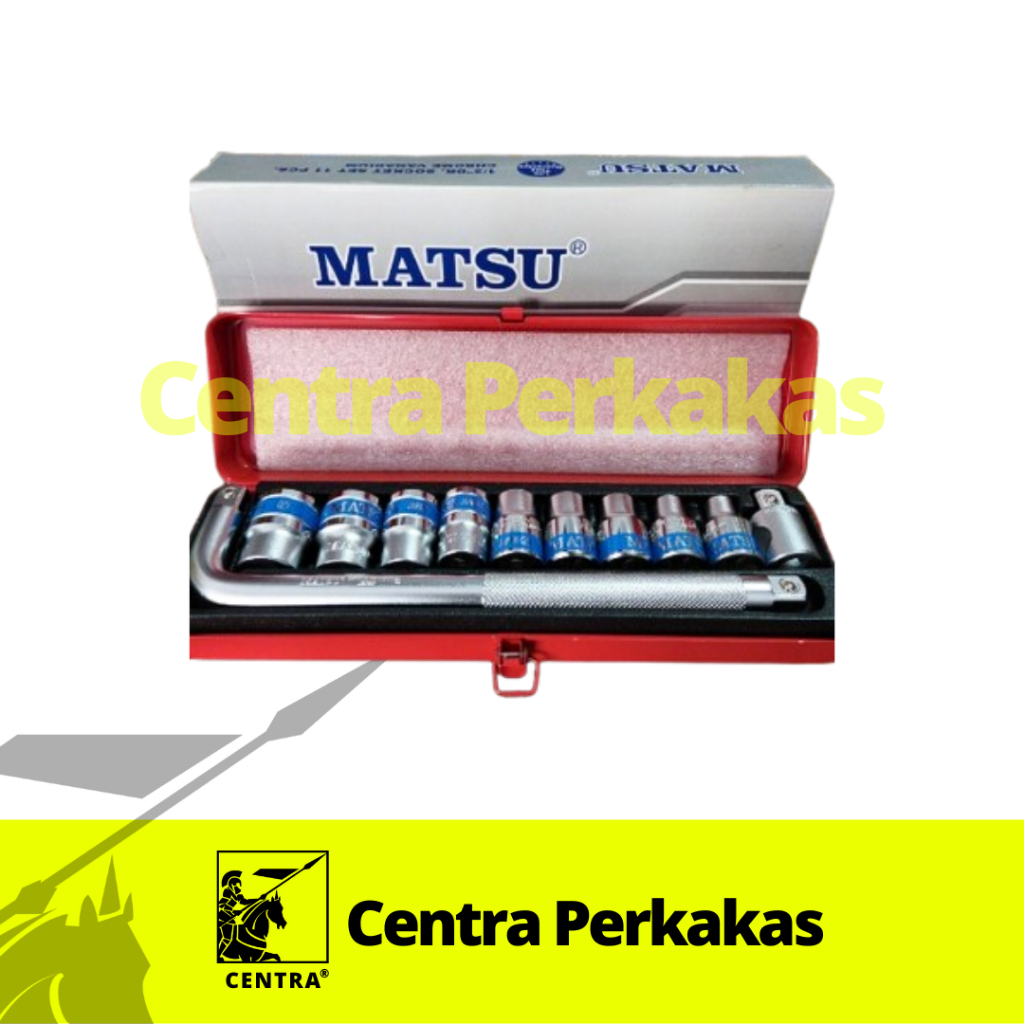 Kunci Sock Matsu 11 pcs Socket Wrench