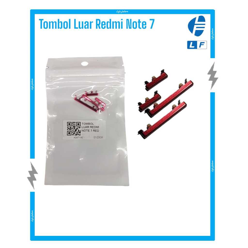 TOMBOL LUAR REDMI NOTE 7