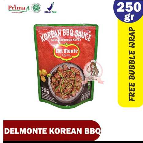 

DELMONTE KOREAN BBQ POUCH 250 GR