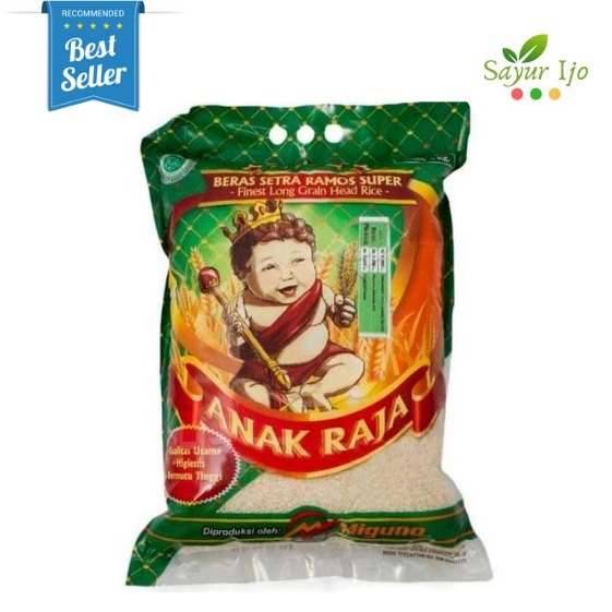 

Beras Setra Ramos Super Anak Raja 5 Kg / Karung Long Grain Head Rice Premium