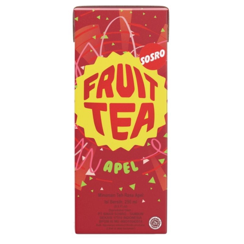

FRUIT TEA Minuman Teh Apple 250 ml