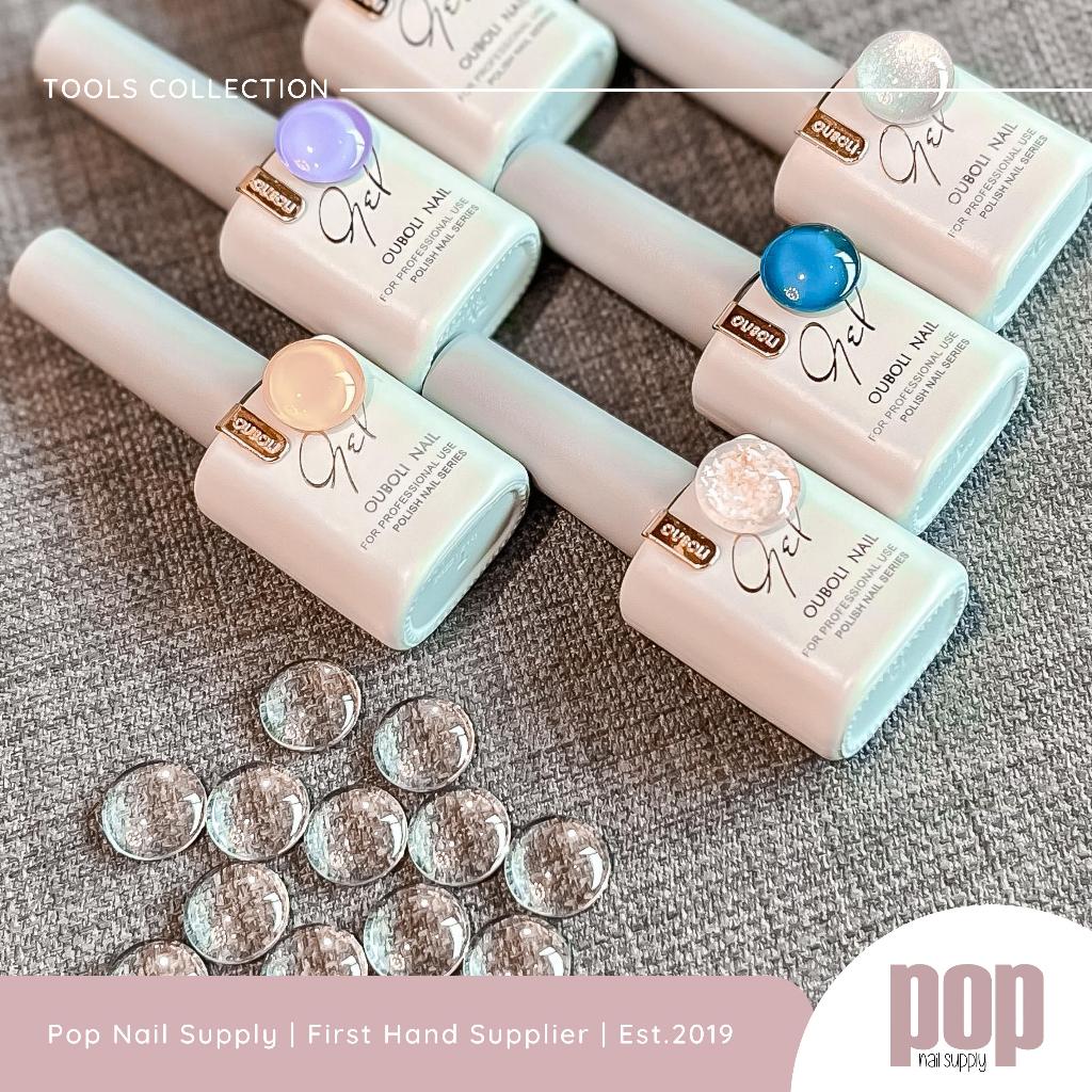 

POP NAIL I Glass Stone Color Chart (circle) 50pcs