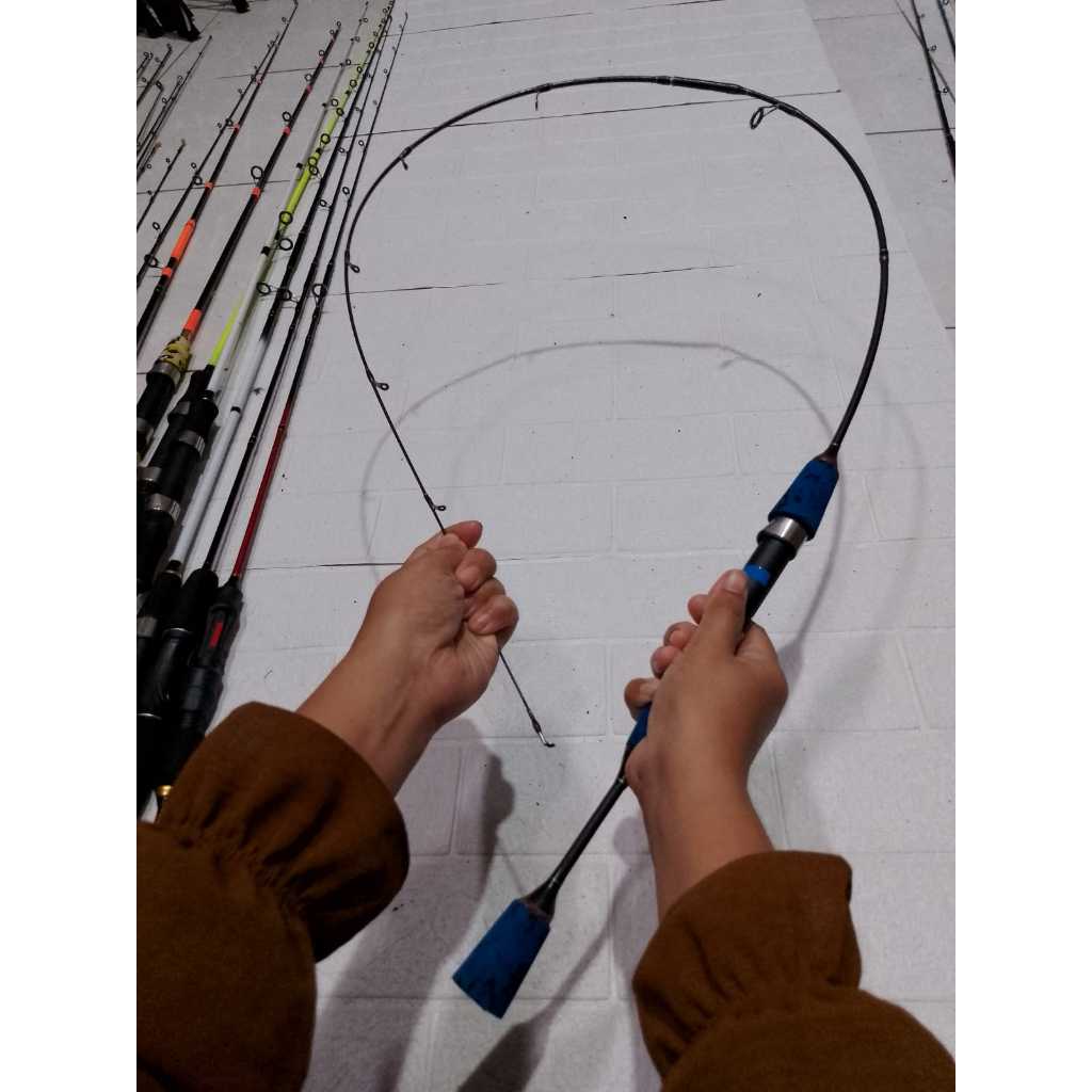 Joran UL Ultralight lentur 1-3lbs ajiro samurai