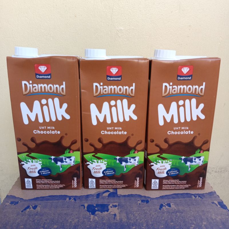 

Susu UHT Diamond Coklat 1 Liter (1 karton isi 12 pcs) Promo - Termurah