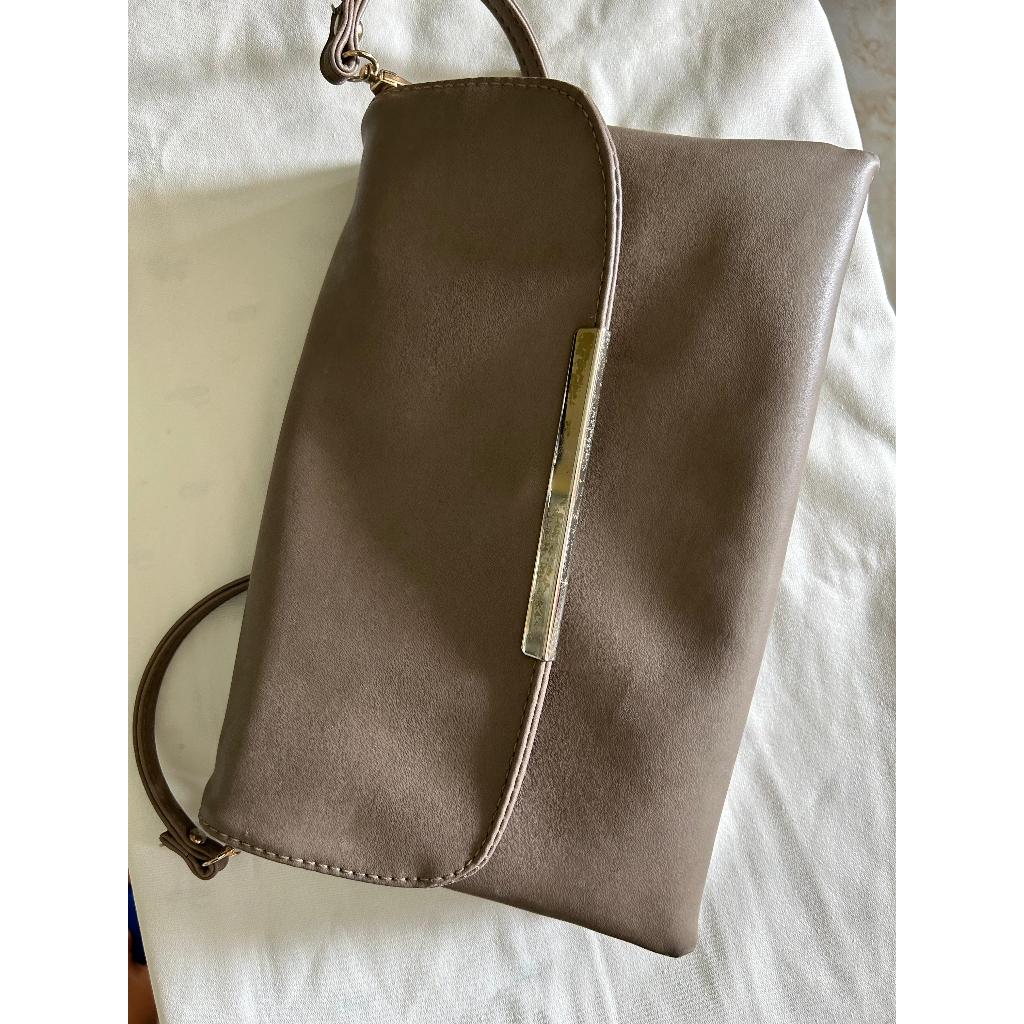 tas selempang/sling bag/fladeo/coklat/prelove