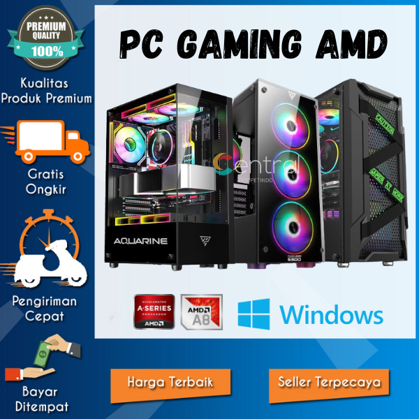 PC Gaming AMD A8 7600 8GB/128/500