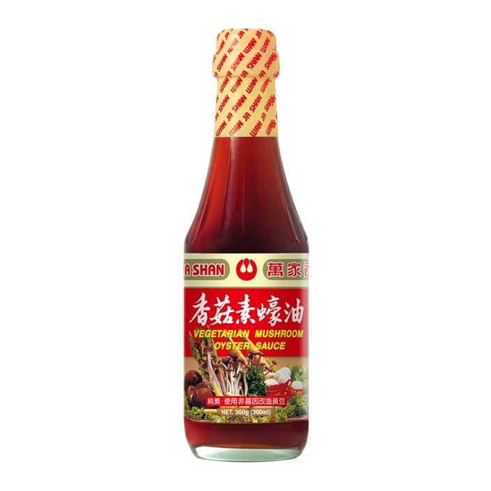 

Saus Tiram Vegetarian Wan Ja Shan (萬家香素食蠔油) 300ml