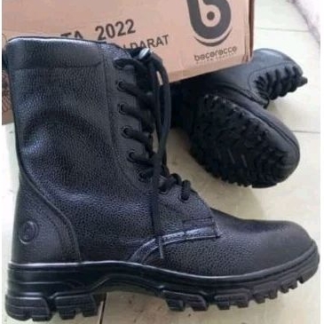 SEPATU PDL JATAH TNI-AD KULIT JERUK PT. BOCOROCCO DAN PT. SAB