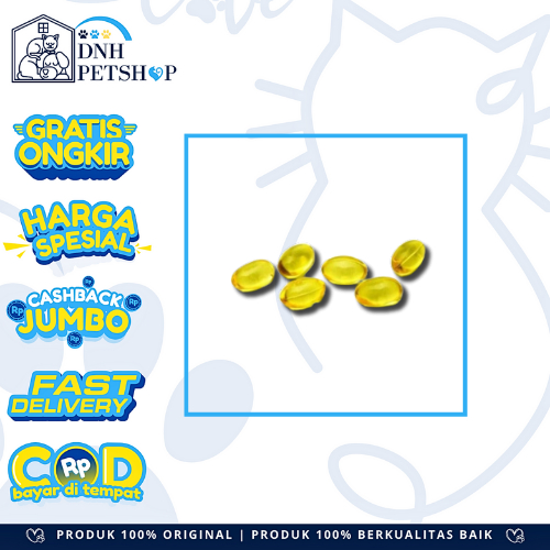 Minyak Ikan Untuk Vitamin Kucing dan Anjing ECER