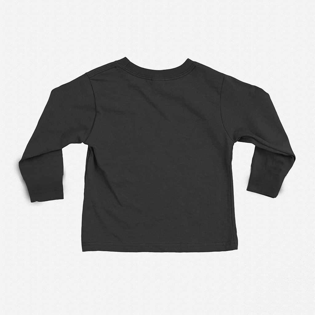Kaos Anak Lengan Panjang Polos Hitam Black T-shirt Longsleeve Banyak Warna Color