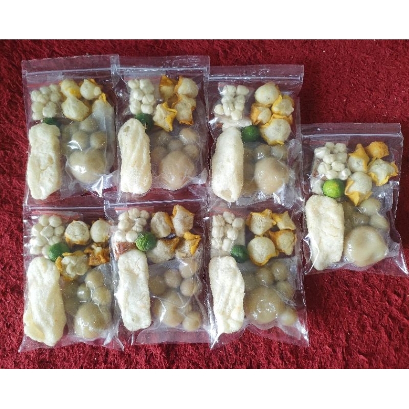 BOCI AYAM SUWIR VIRAL paket 7pcs murah / Boci ayam suwir jumbo pedas/ boci enak murah/ baci ayam suw