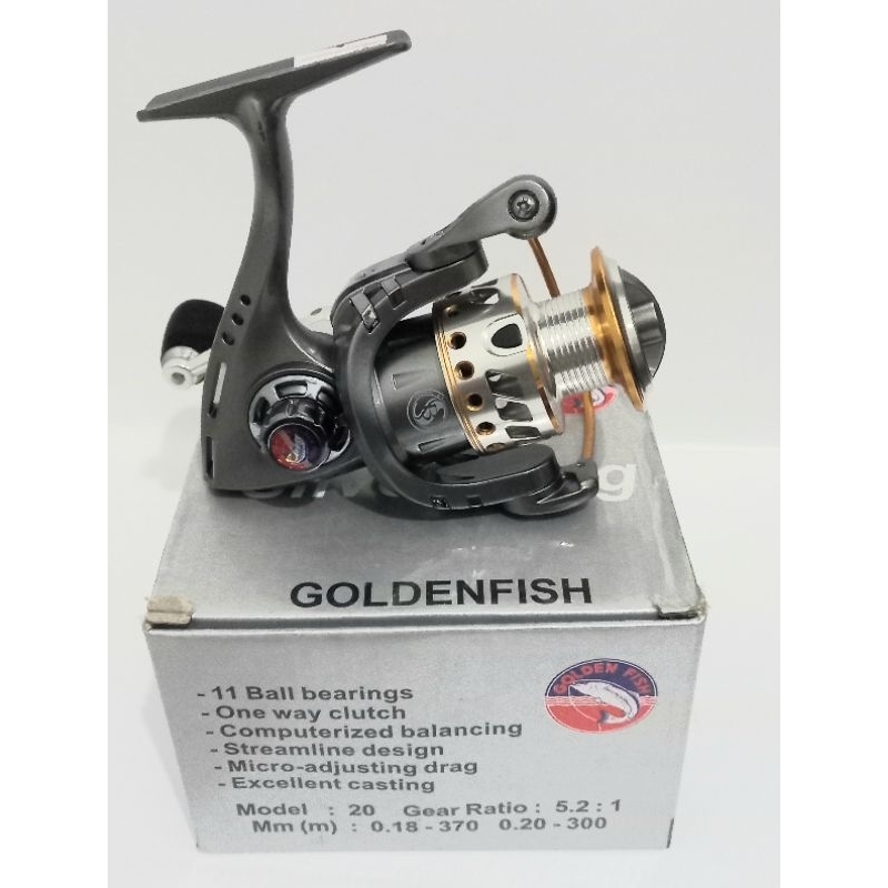 REEL PANCING GOLDENFISH SILVERKING