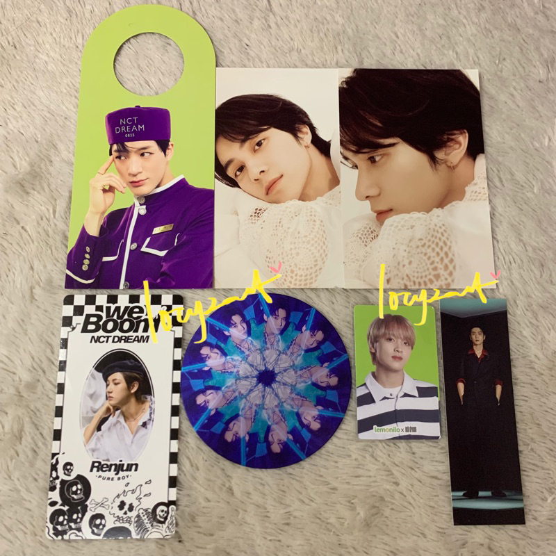 [CEK DESKRIPSI] OFFCIAL PHOTOCARD PC PENDANT CARD CLASSIC BOOKMARK CATHARSIS FORTUNE CARD SG22 HENDE