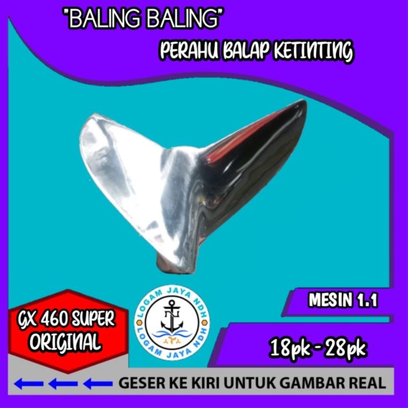 baling baling perahu balap/kipas perahu balap 18-28 pk