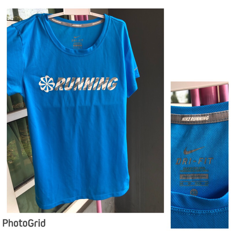 kaos running Nike dry fit  girl sz xs
