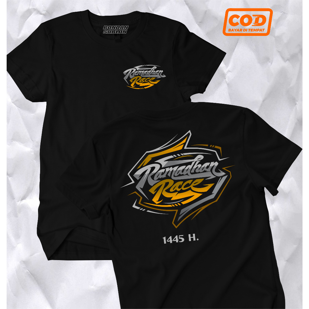 Kaos rancing/Ramadan Race terbaru 2024 spesial ramadan