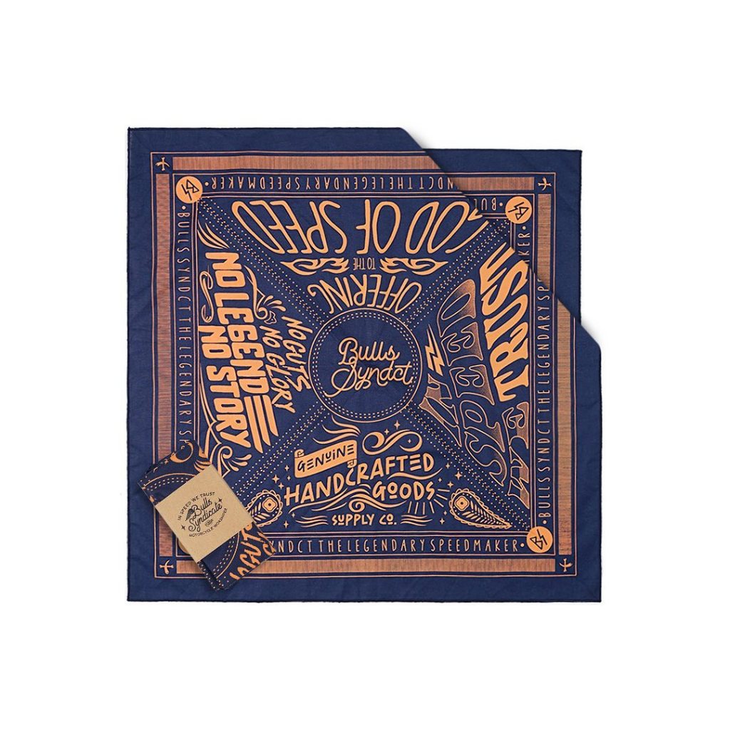 BULLS SYNDICATE Bandana Navy Dawson