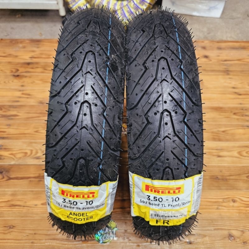 Ban Vespa Pirelli Angel Scooter 3.50 ring 10 Tubeless Vespa Px Excel Super Sprint