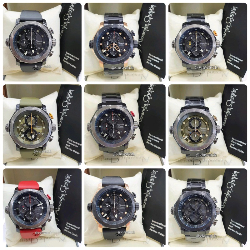 Jam Tangan Pria Alexandre Christie Ac6565 Ac 6565