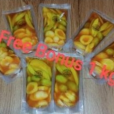 

Asinan Buah / Manisan Buah Mix + Gratis Bonus